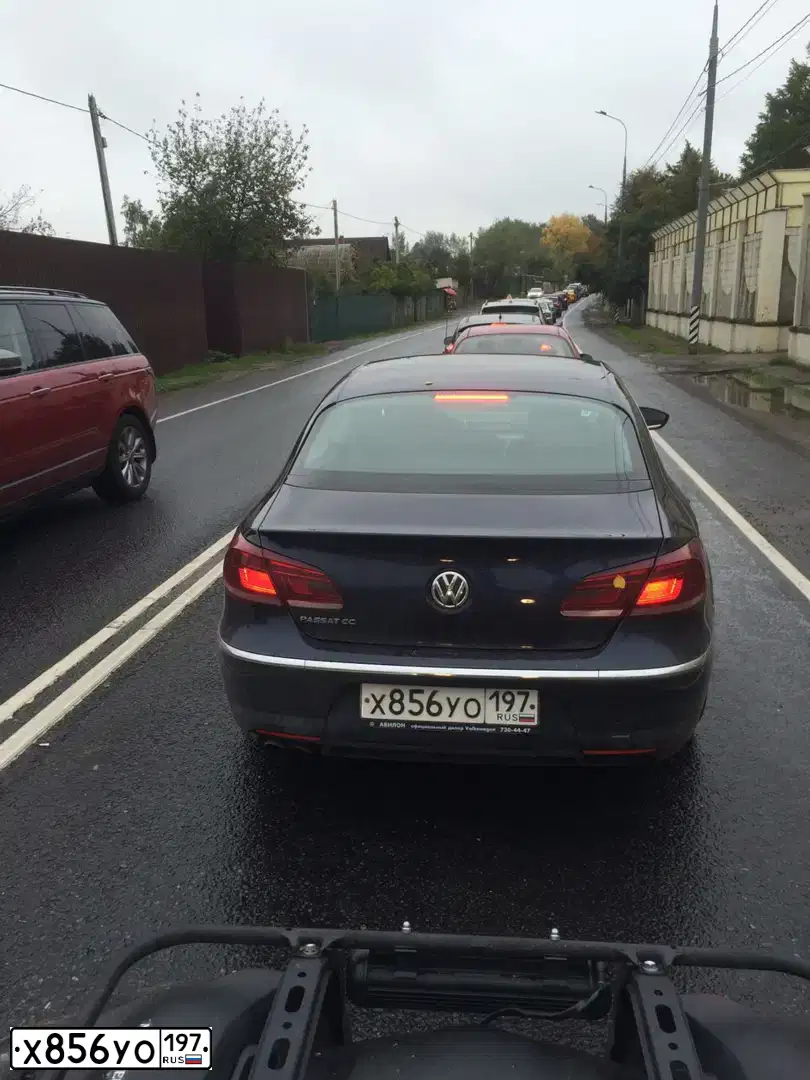 Фото автомобиля VOLKSWAGEN CC, 2012 — госномер Х856УО197. Цвет: СИНИЙ ТЕМНЫЙ