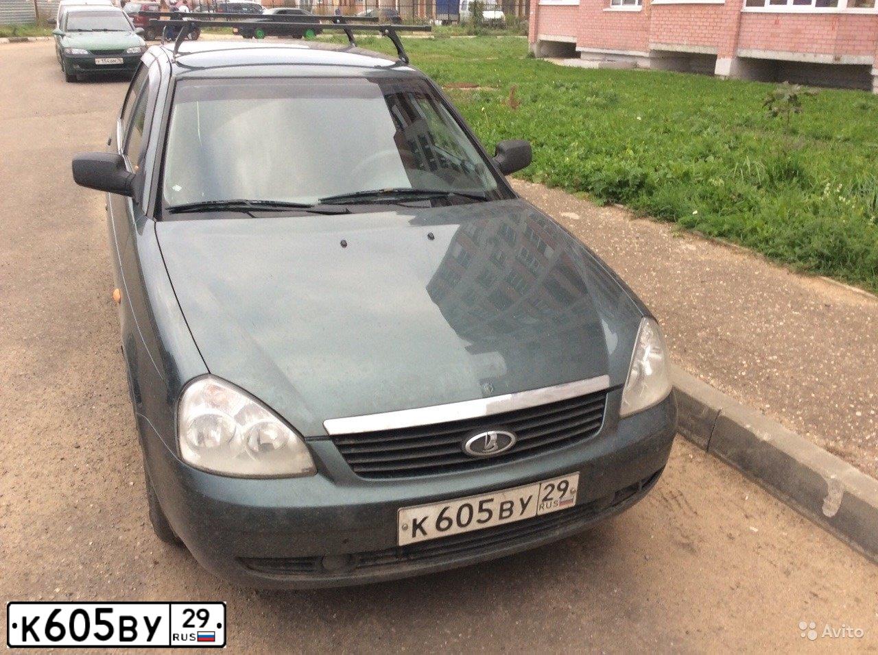 Фото автомобиля LADA 2170 PRIORA, 2010 — госномер В618СР76. Цвет: ЗЕЛЕНЫЙ