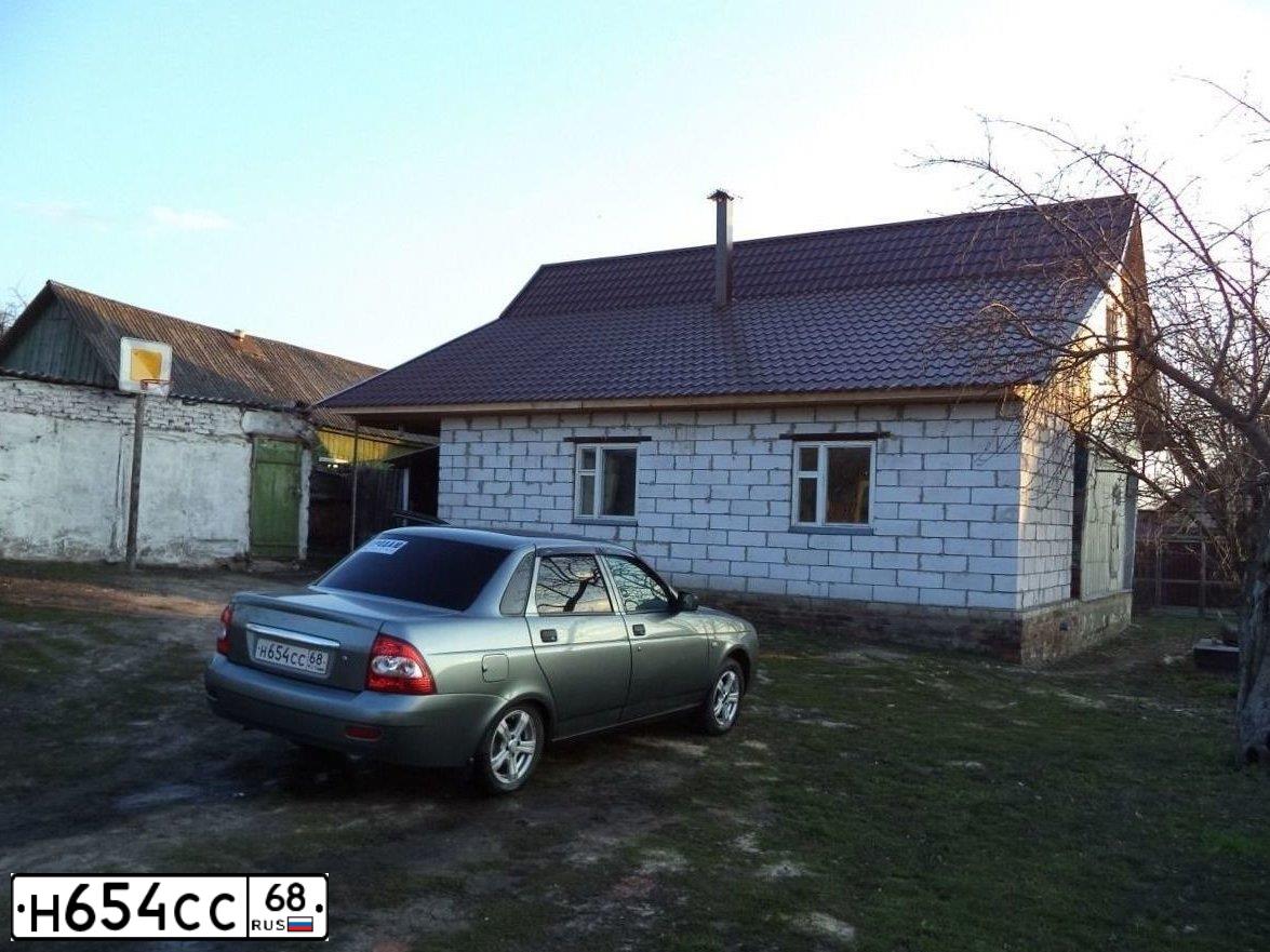 Фото автомобиля LADA 2170 PRIORA, 2009 — госномер Н654СС68. Цвет: СРЕДНИЙ СЕРО-ЗЕЛЕНЫЙ МЕТ.