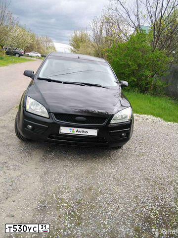 Фото автомобиля FORD D FOCUS, 2007 — госномер Т530УС31. Цвет: ЧЕРНЫЙ