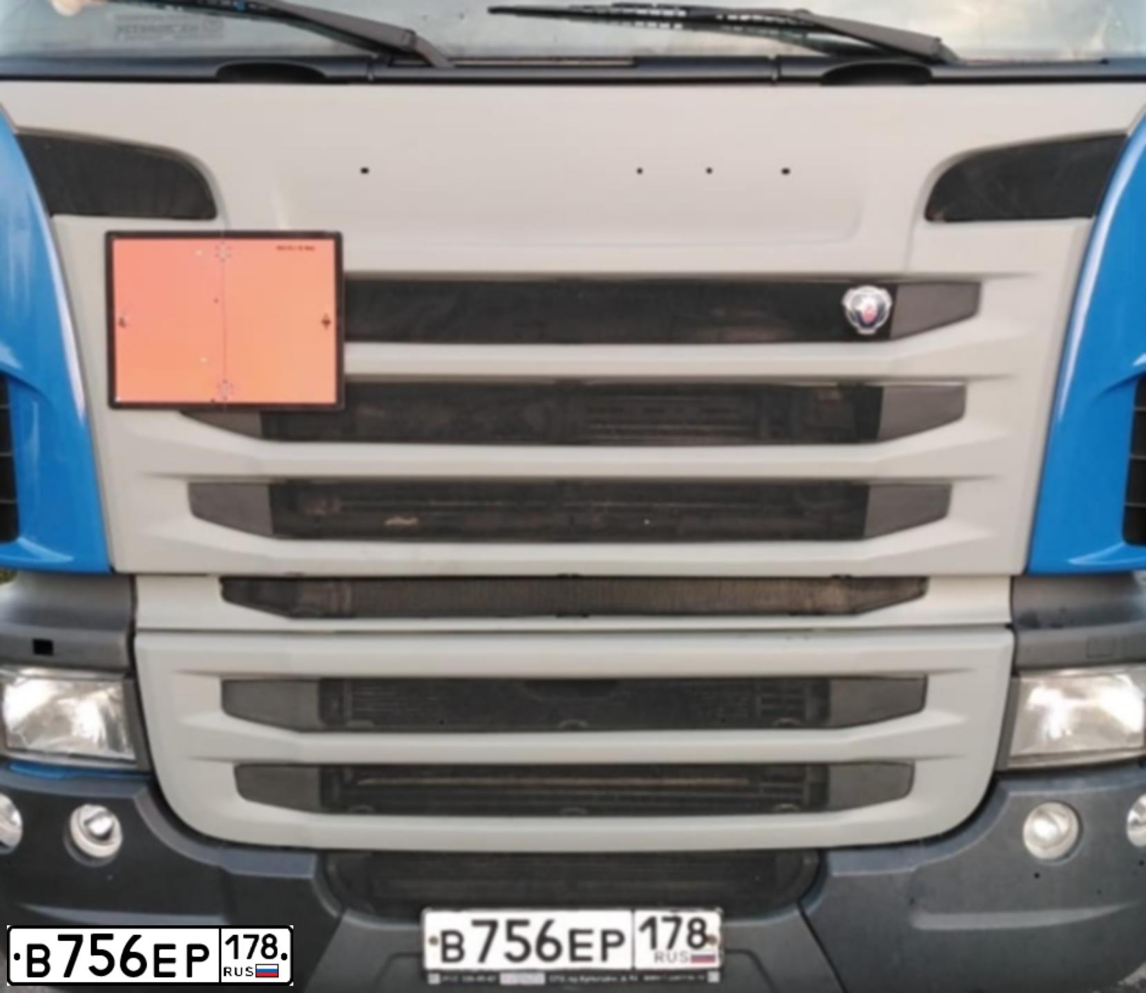 Фото автомобиля SCANIA SERIE G /4X2/, 2011 — госномер Т420ВО39. Цвет: синий