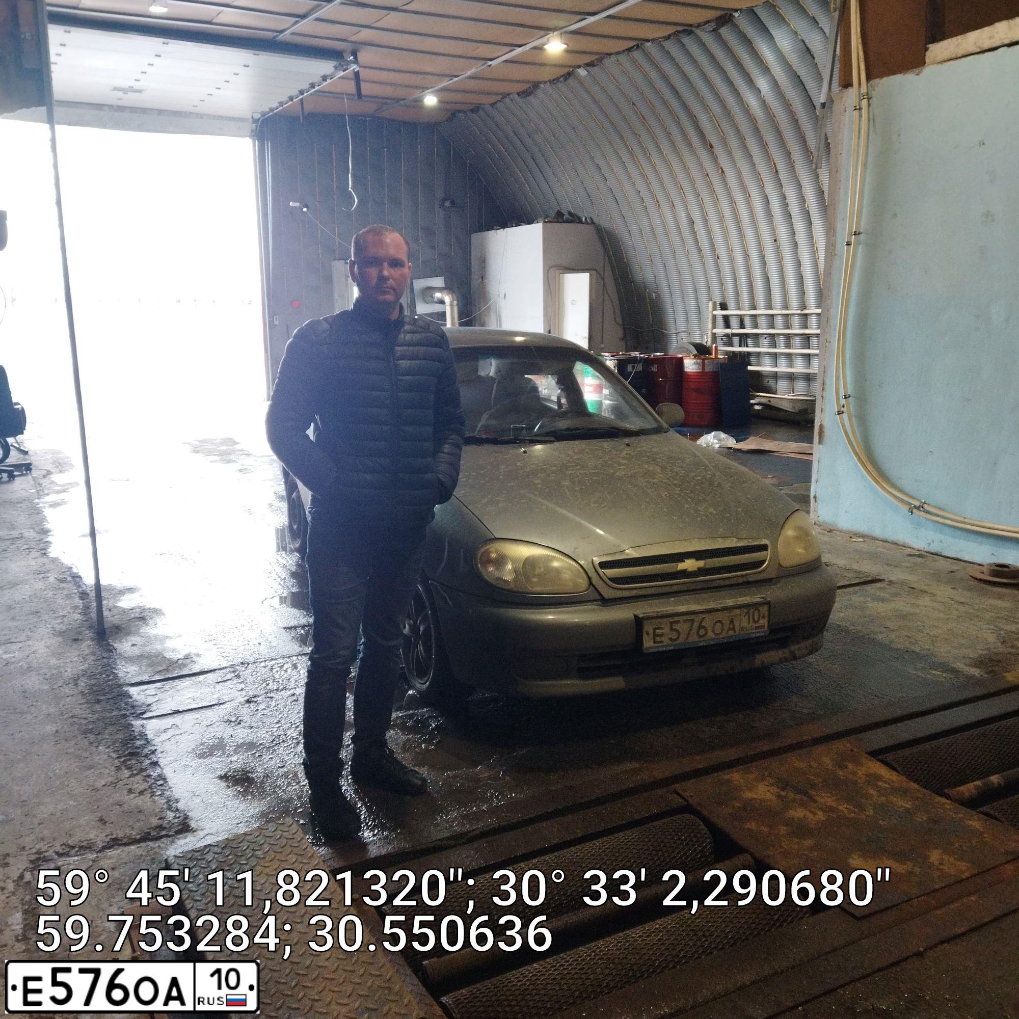 Фото автомобиля CHEVROLET LANOS, 2006 — госномер Н672МХ10. Цвет: СЕРЕБРИСТЫЙ