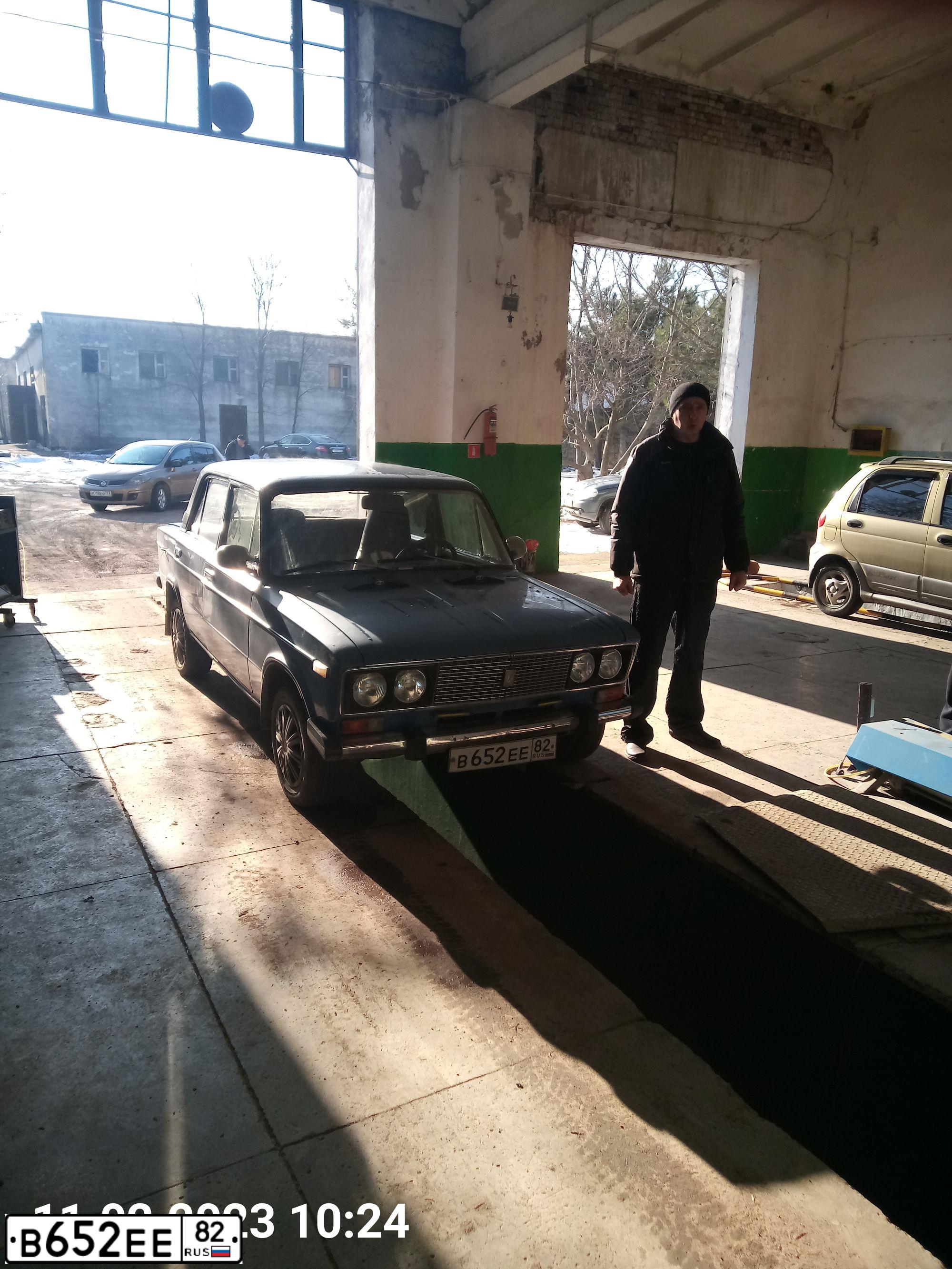 Фото автомобиля VAZ ВАЗ 21063, 1991 — госномер В652ЕЕ82. Цвет: СИНИЙ