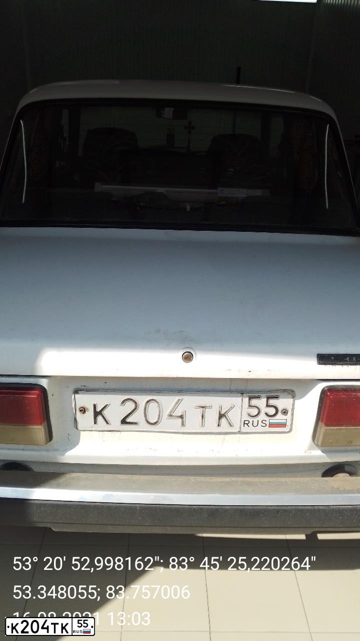 Фото автомобиля LADA 2107, 2002 — госномер Е280НТ122. Цвет: ЯРКО-БЕЛЫЙ