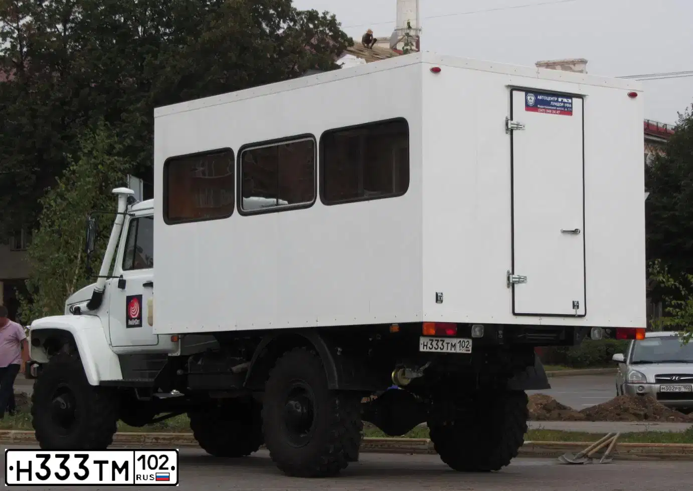 Фото автомобиля ГАЗ 3307, 2012 — госномер Н333ТМ102