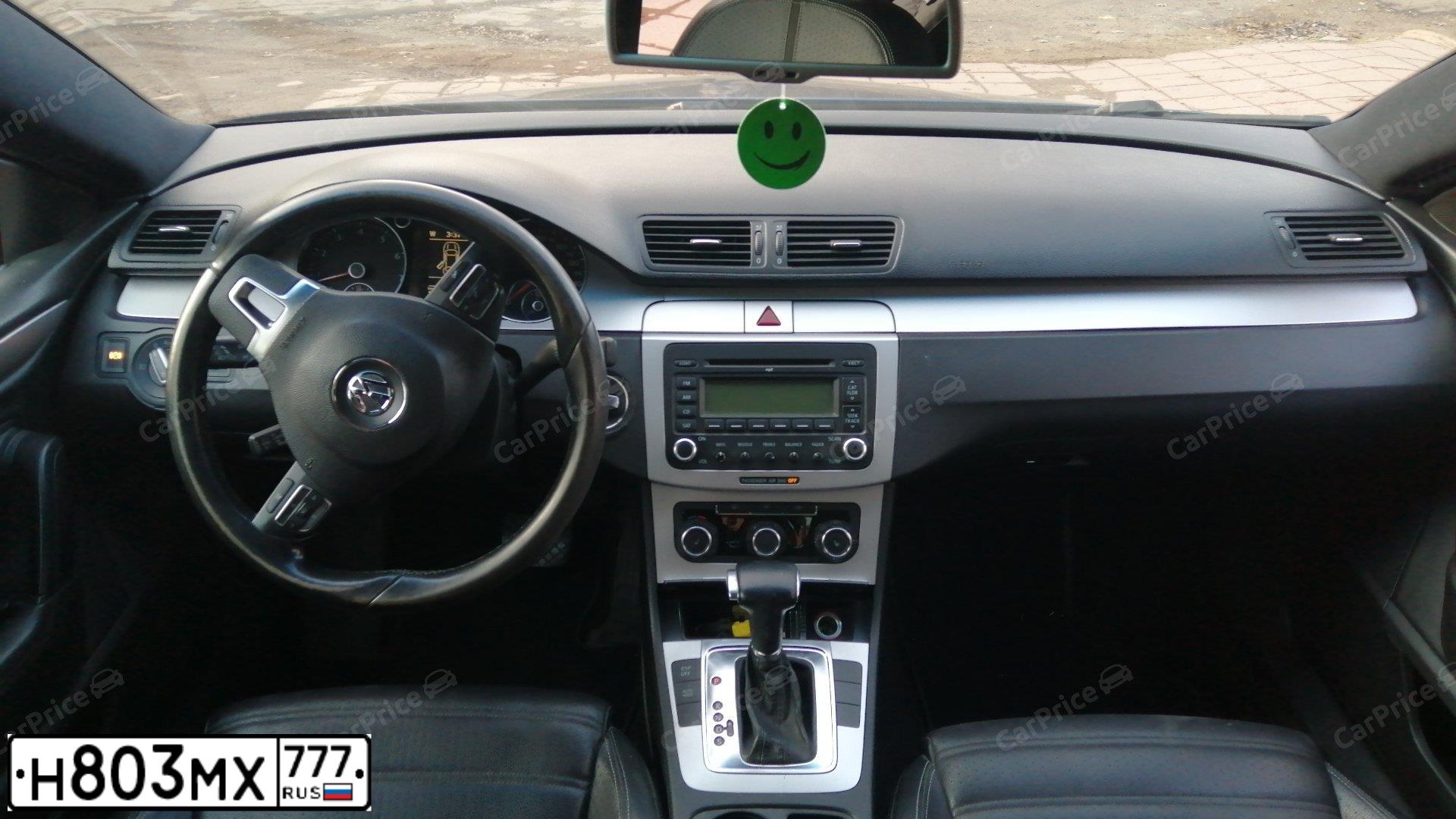 Фото автомобиля VOLKSWAGEN CC, 2008 — госномер Х331КУ37. Цвет: синий