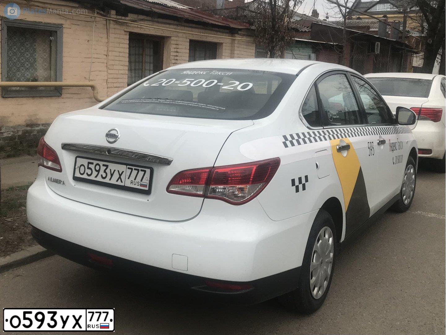 Фото автомобиля NISSAN ALMERA, 2017 — госномер Н608ОЕ797