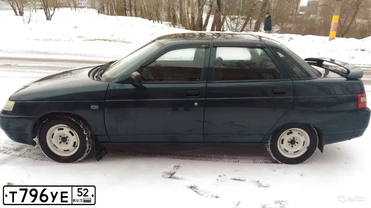 Фото автомобиля LADA 2110, 2007 — госномер А307ММ252. Цвет: Темно-зеленый