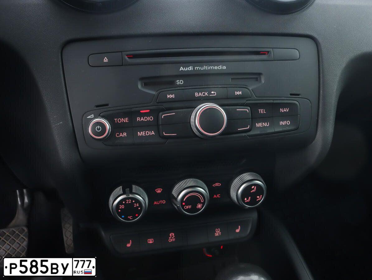 Фото автомобиля AUDI A1 SPORTBACK, 2014 — госномер М342ВК198. Цвет: Красный