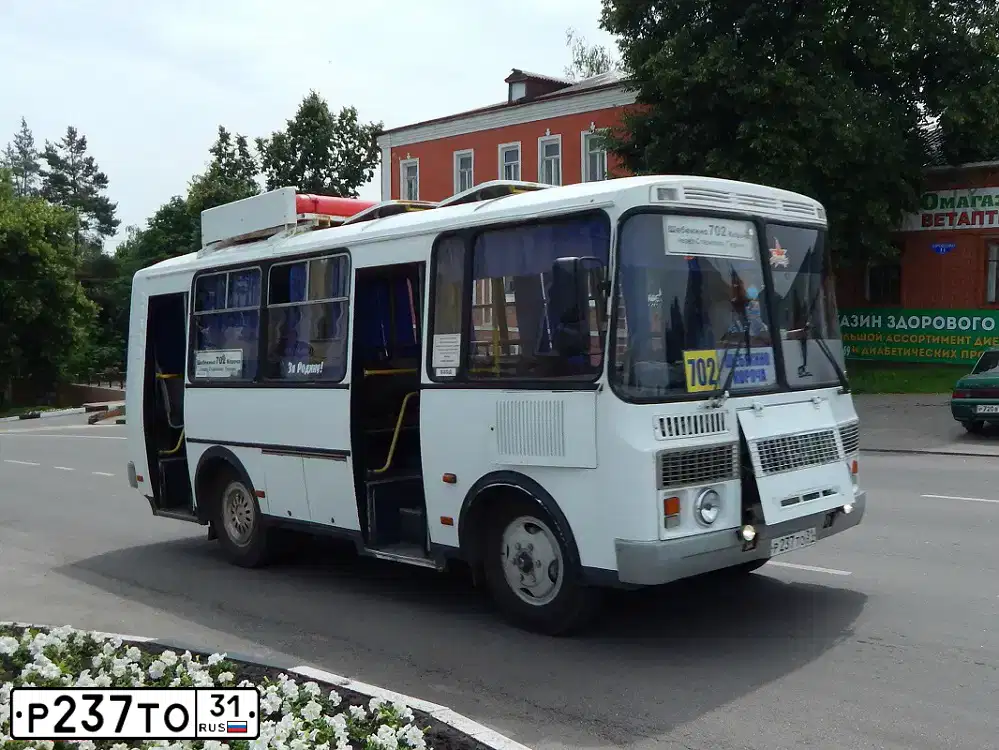 Фото автомобиля ПАЗ 3205H0, 2008 — госномер Р237ТО31