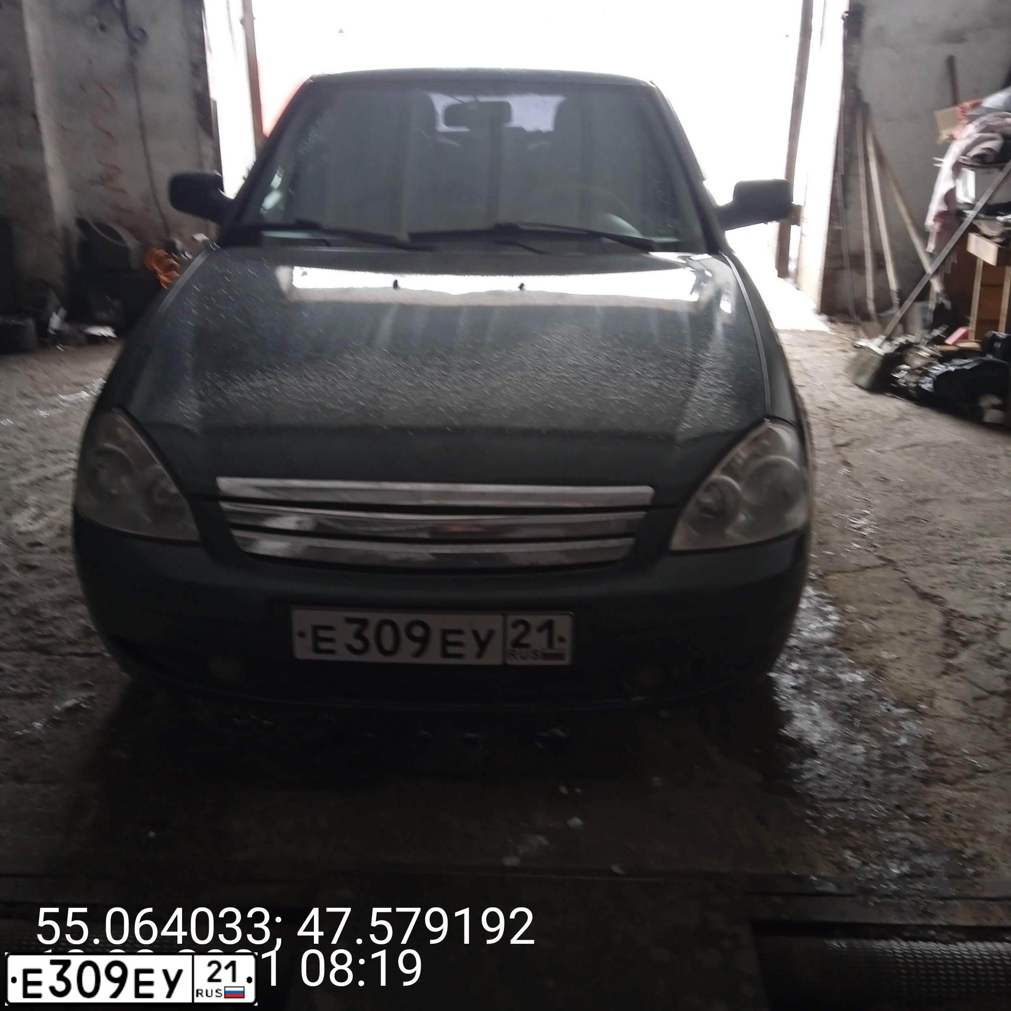 Фото автомобиля LADA 2170 PRIORA, 2007 — госномер Е309ЕУ21