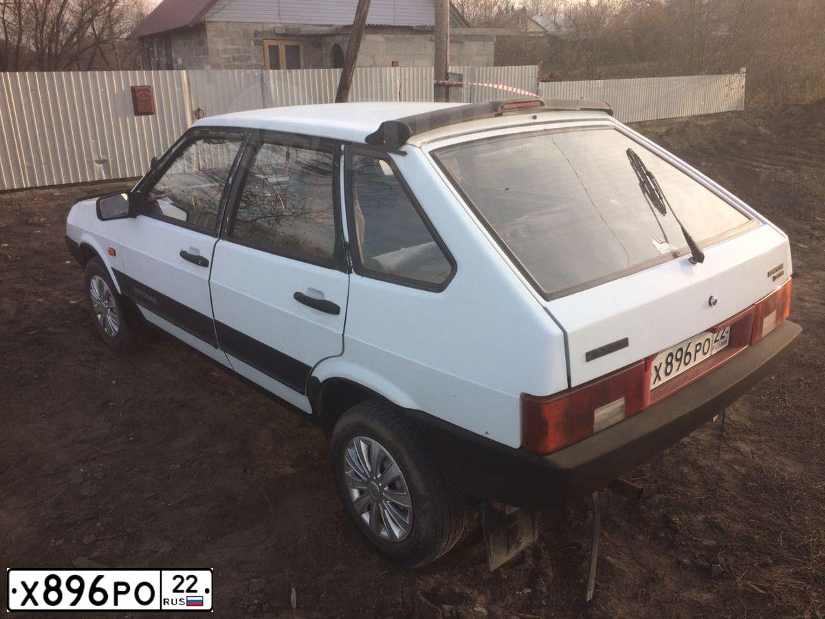 Фото автомобиля ВАЗ 21093, 1999 — госномер В017ТО122. Цвет: ЯРКО-БЕЛЫЙ