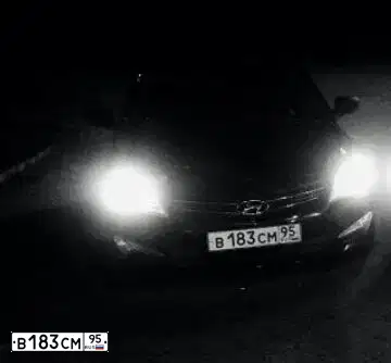 Фото автомобиля HYUNDAI SOLARIS, 2016 — госномер В183СМ95. Цвет: ЧЕРНЫЙ