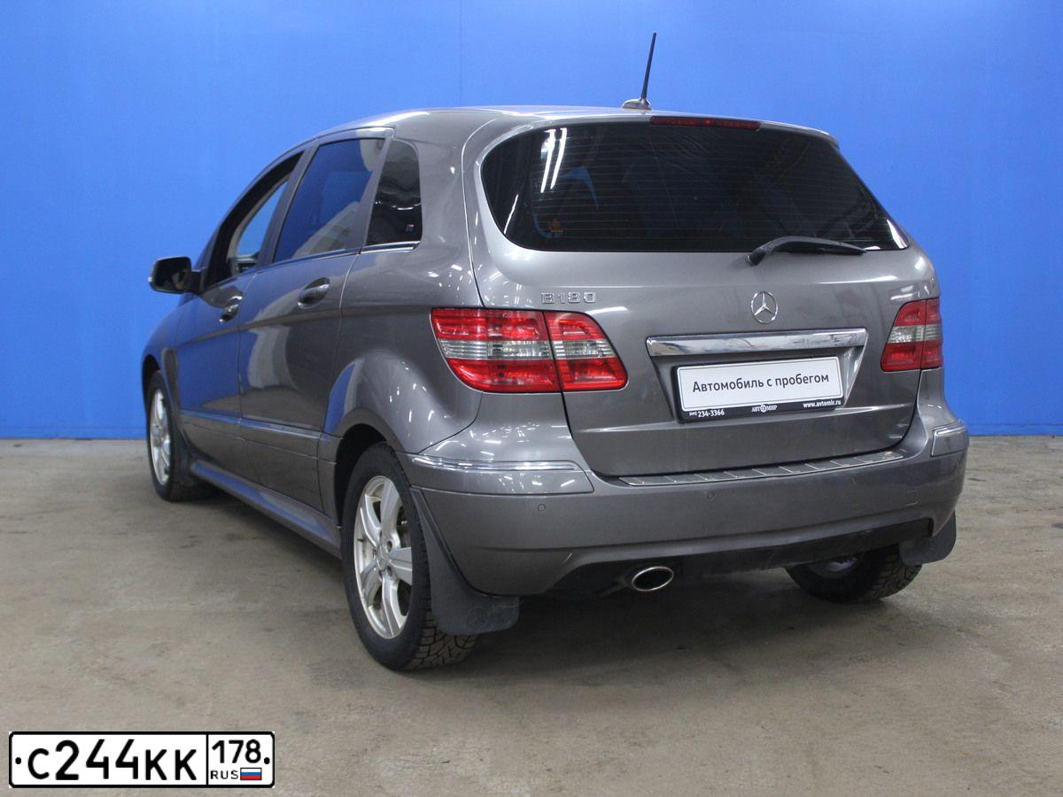 Фото автомобиля MERCEDES B-KLASSE, 2010 — госномер С082СС98. Цвет: СЕРЫЙ