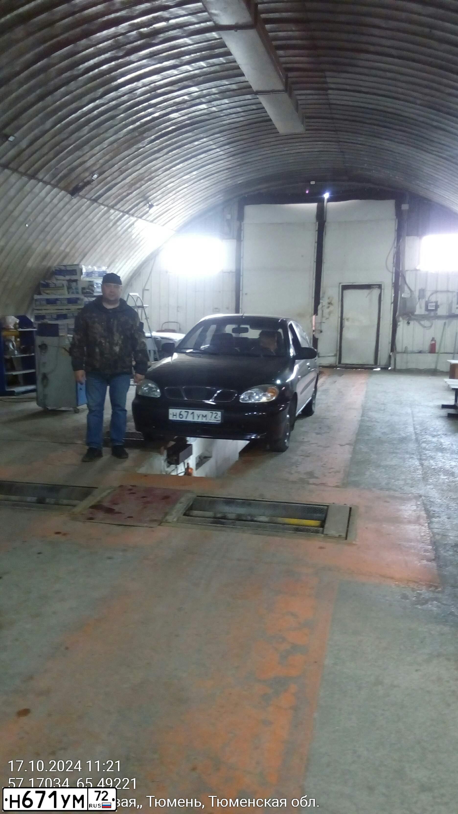 Фото автомобиля ZAZ CHANCE, 2011 — госномер Н671УМ72. Цвет: ЧЕРНЫЙ