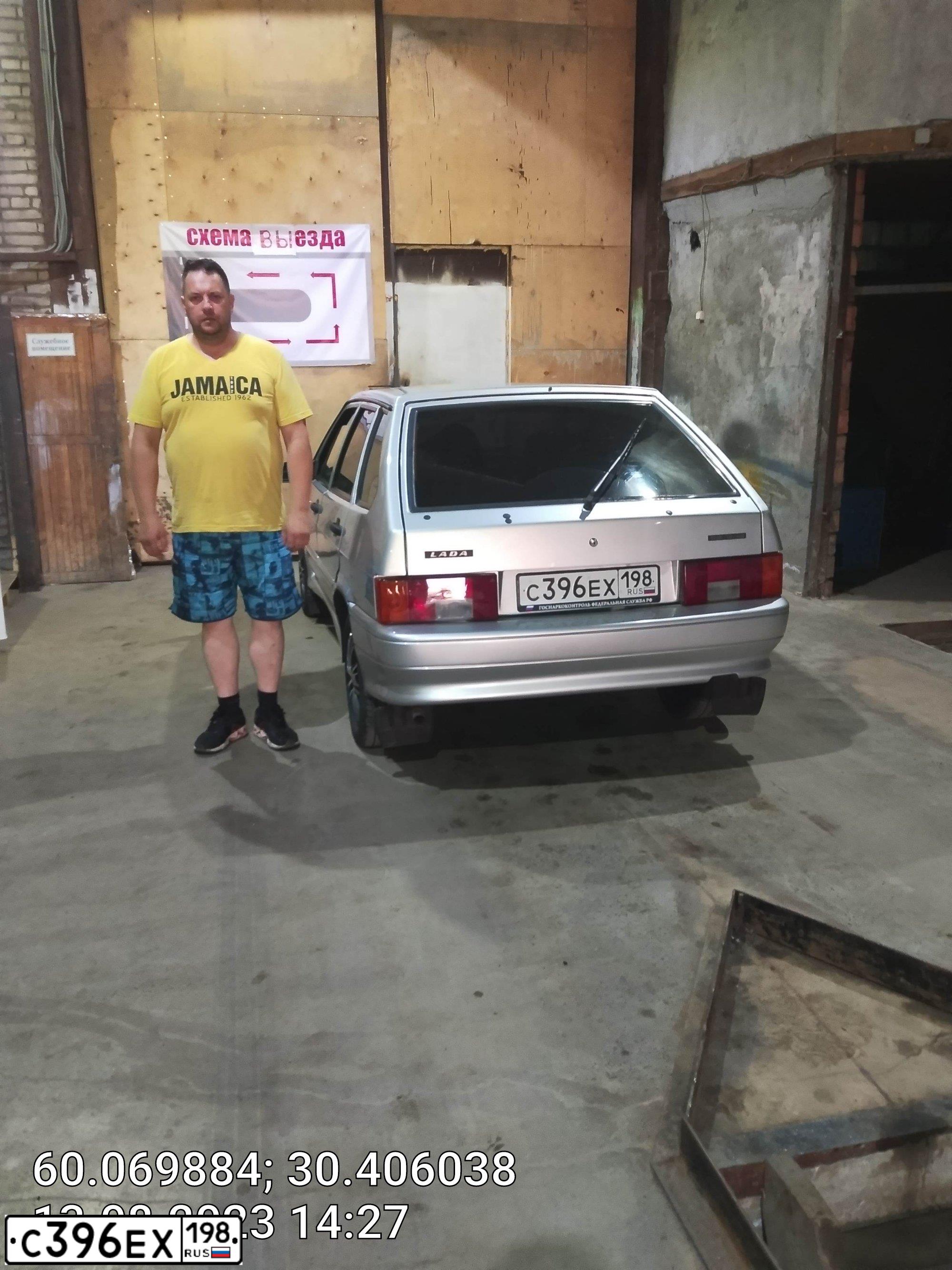 Фото автомобиля LADA 2114 SAMARA, 2009 — госномер А448ХО147. Цвет: СВЕТЛО-СЕРЫЙ