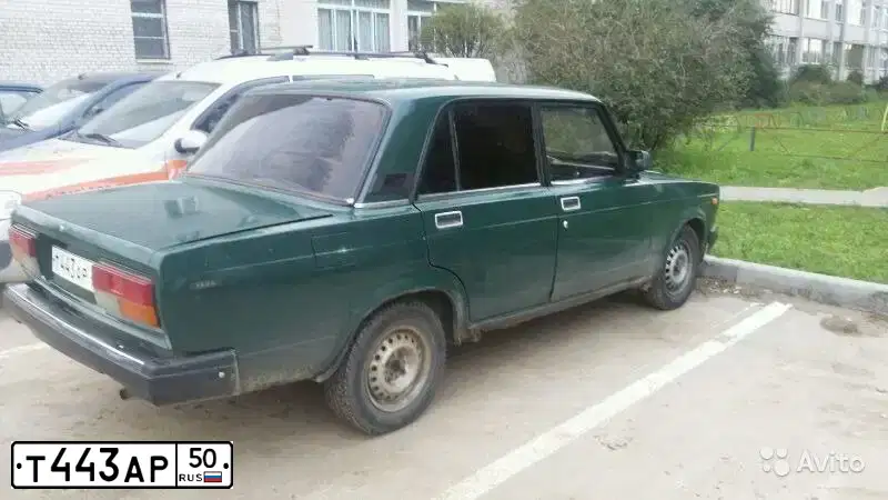 Фото автомобиля LADA 2107, 1996 — госномер Н674СХ33. Цвет: ЗЕЛЕНЫЙ