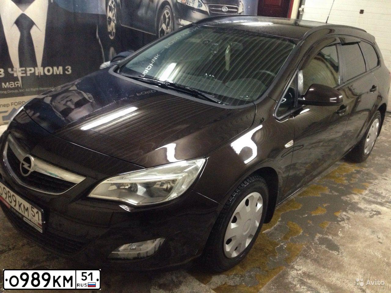 Фото автомобиля OPEL ASTRA, 2006 — госномер Н189МО51. Цвет: ТЕМНО-СЕРЫЙ
