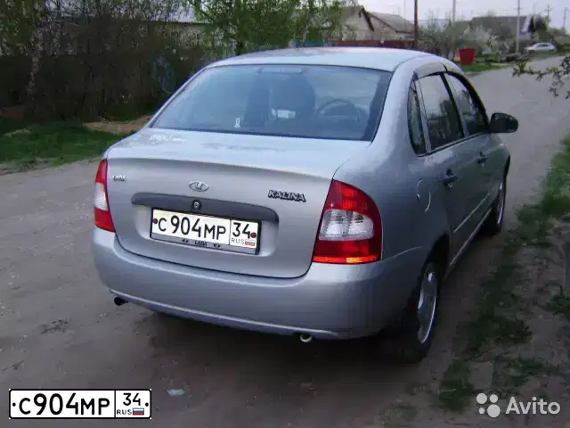 Фото автомобиля LADA 1118 KALINA, 2007 — госномер С904МР34. Цвет: СЕРЕБРИСТЫЙ