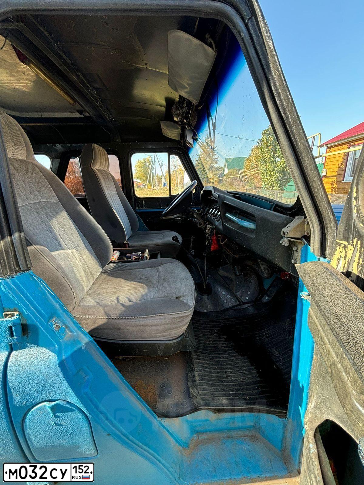 Фото автомобиля UAZ 3151 / HUNTER, 1995 — госномер М032СУ152. Цвет: СЕРО-ГОЛУБОЙ