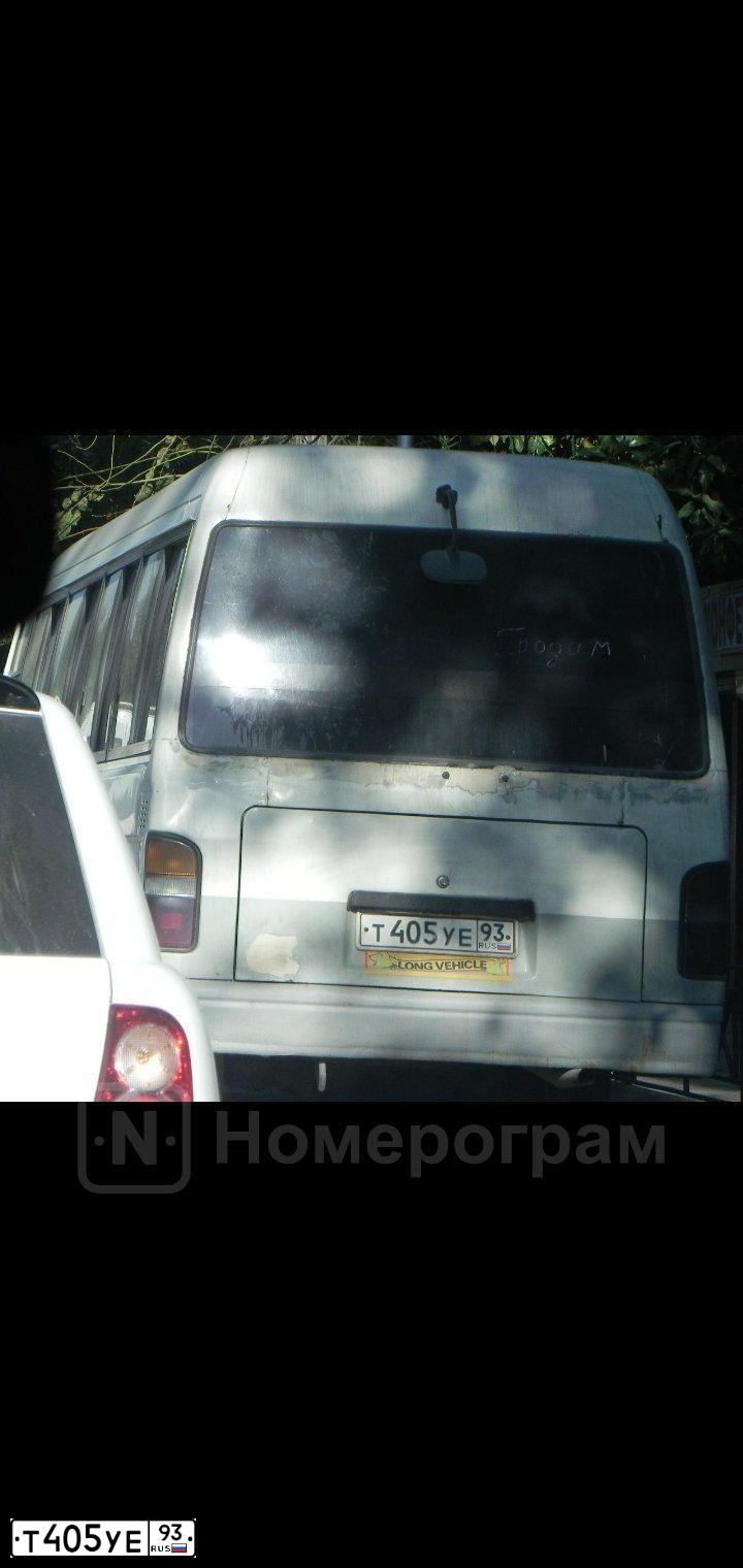 Фото автомобиля KIA COMBI, 1997 — госномер Т405УЕ93. Цвет: БЕЛЫЙ/СЕРЫЙ