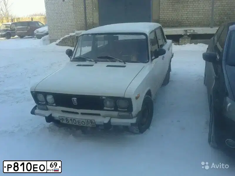 Фото автомобиля LADA 2106, 1989 — госномер Р810ЕО69. Цвет: Белый