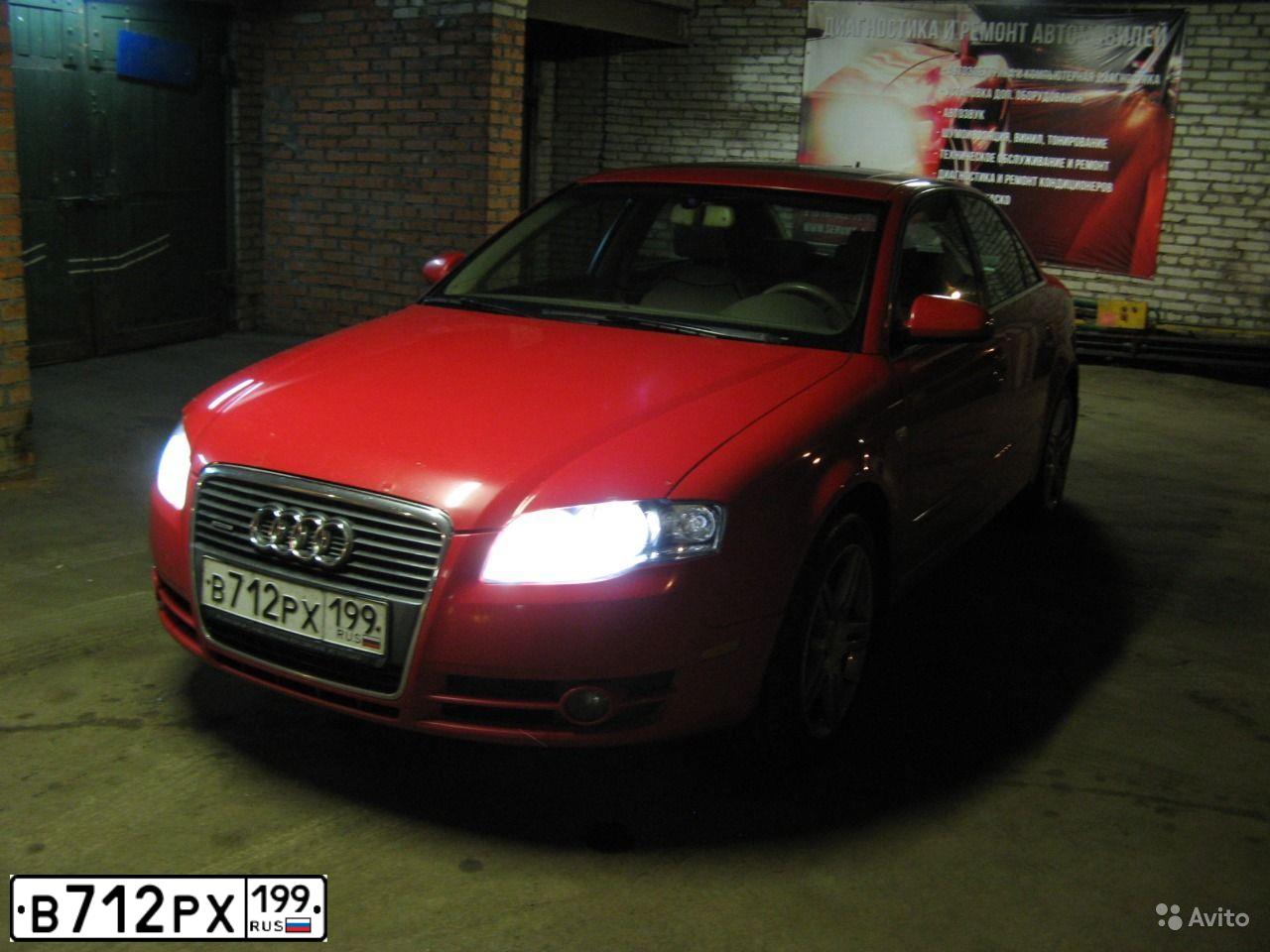 Фото автомобиля AUDI A4, 2005 — госномер У212ТМ33. Цвет: Красный