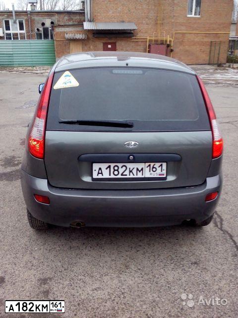 Фото автомобиля LADA 1119 KALINA, 2009 — госномер А182КМ161. Цвет: СЕРЫЙ ТЕМНЫЙ