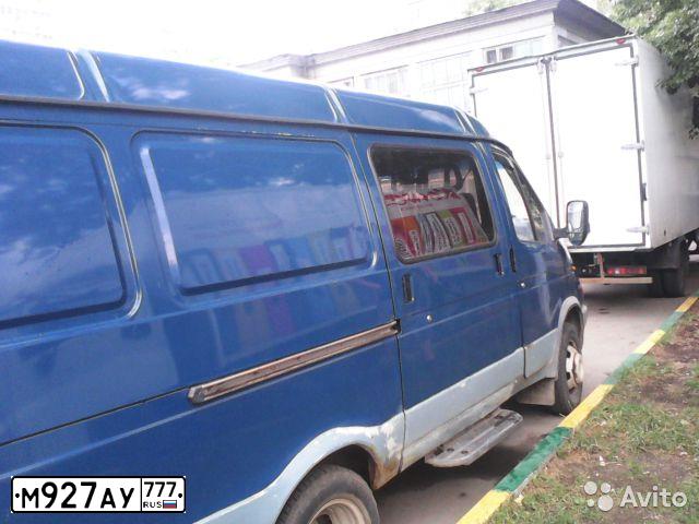 Фото автомобиля GAZ 2705 EL, 2002 — госномер М927АУ777. Цвет: БАКЛАЖАН