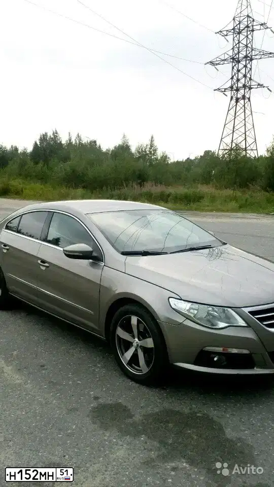 Фото автомобиля VOLKSWAGEN CC, 2011 — госномер А090СТ69. Цвет: БЕЖЕВО-СЕРЫЙ