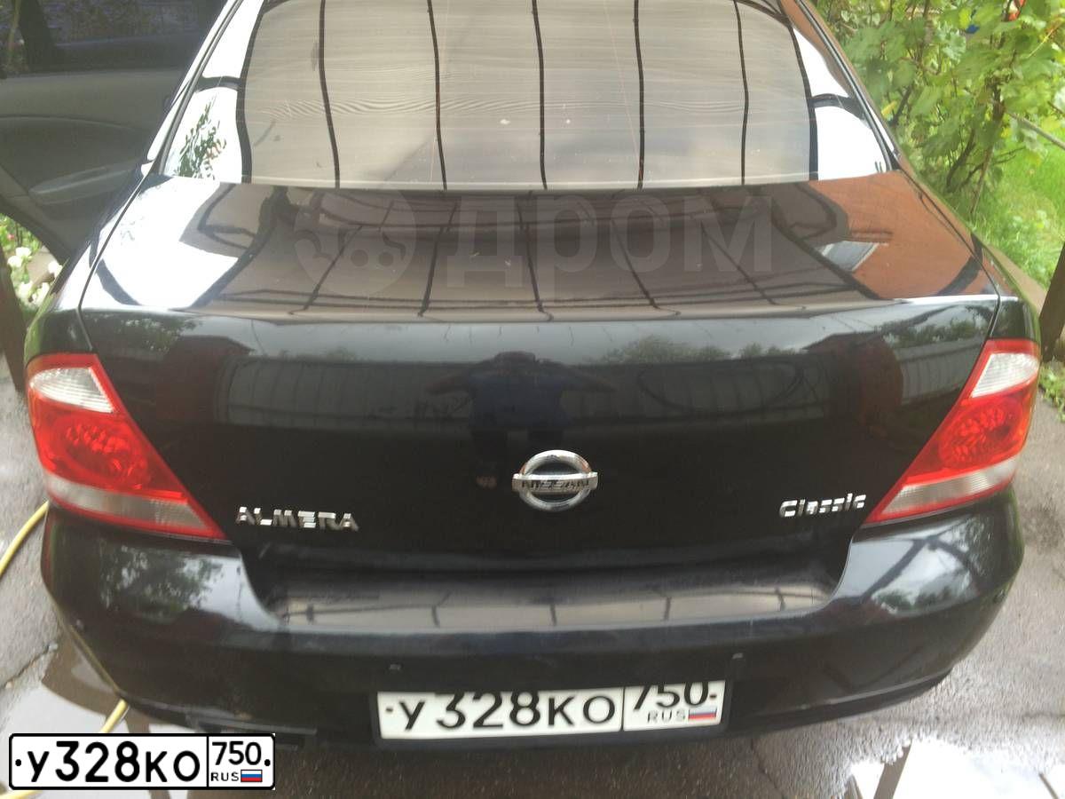 Фото автомобиля NISSAN ALMERA, 2010 — госномер А286ТА62. Цвет: ЧЕРНЫЙ