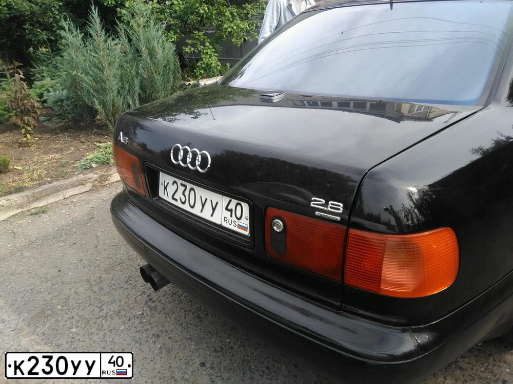 Фото автомобиля AUDI A8, 1996 — госномер М781ЕХ67. Цвет: ЧЕРНЫЙ
