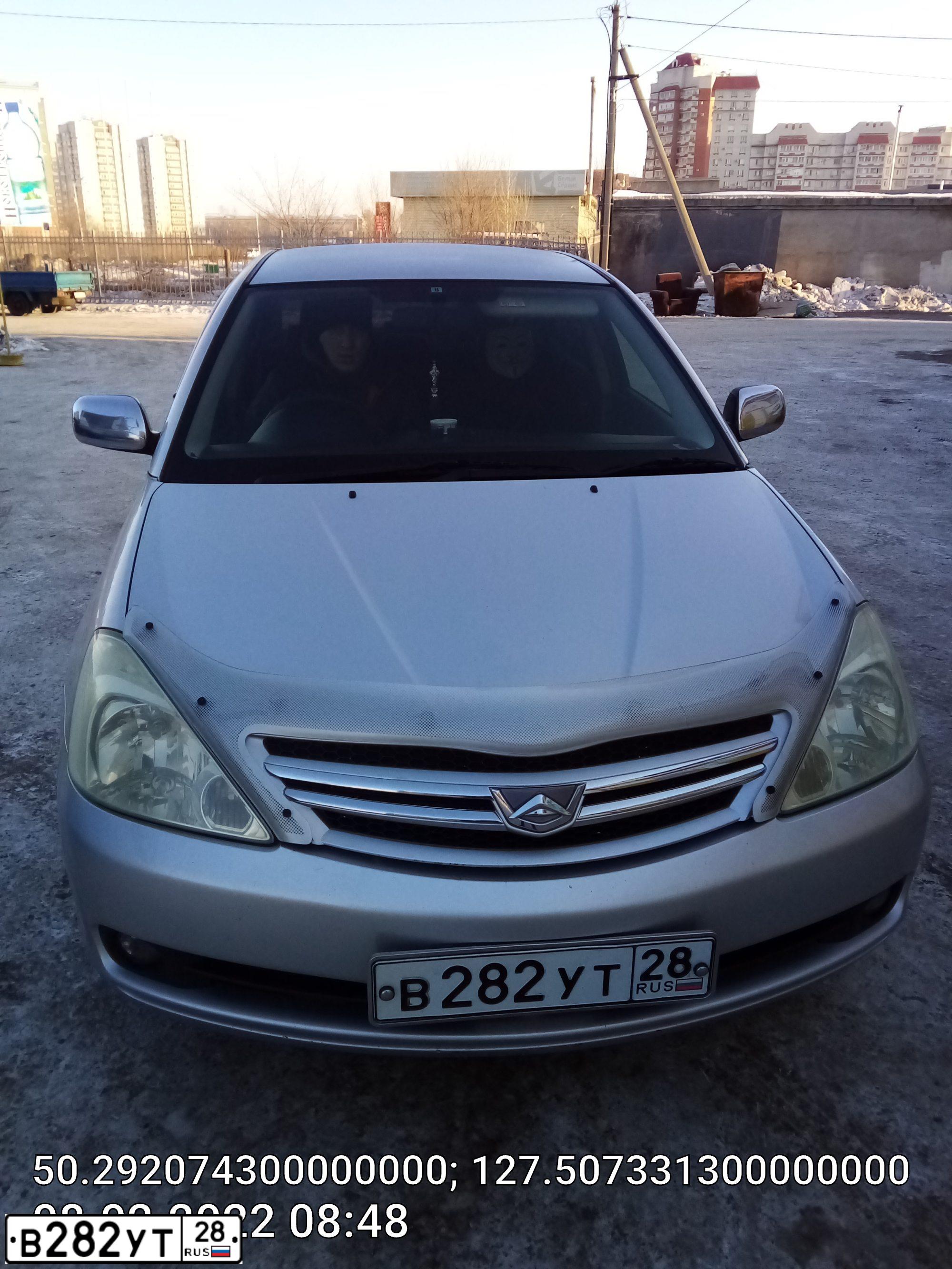Фото автомобиля TOYOTA ALLION, 2005 — госномер М579РМ193