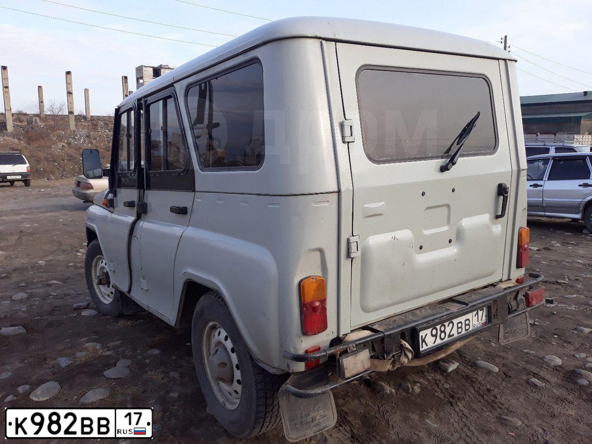 Фото автомобиля UAZ 3151, 2004 — госномер А619ЕЕ17. Цвет: ИНЫЕ ЦВЕТА