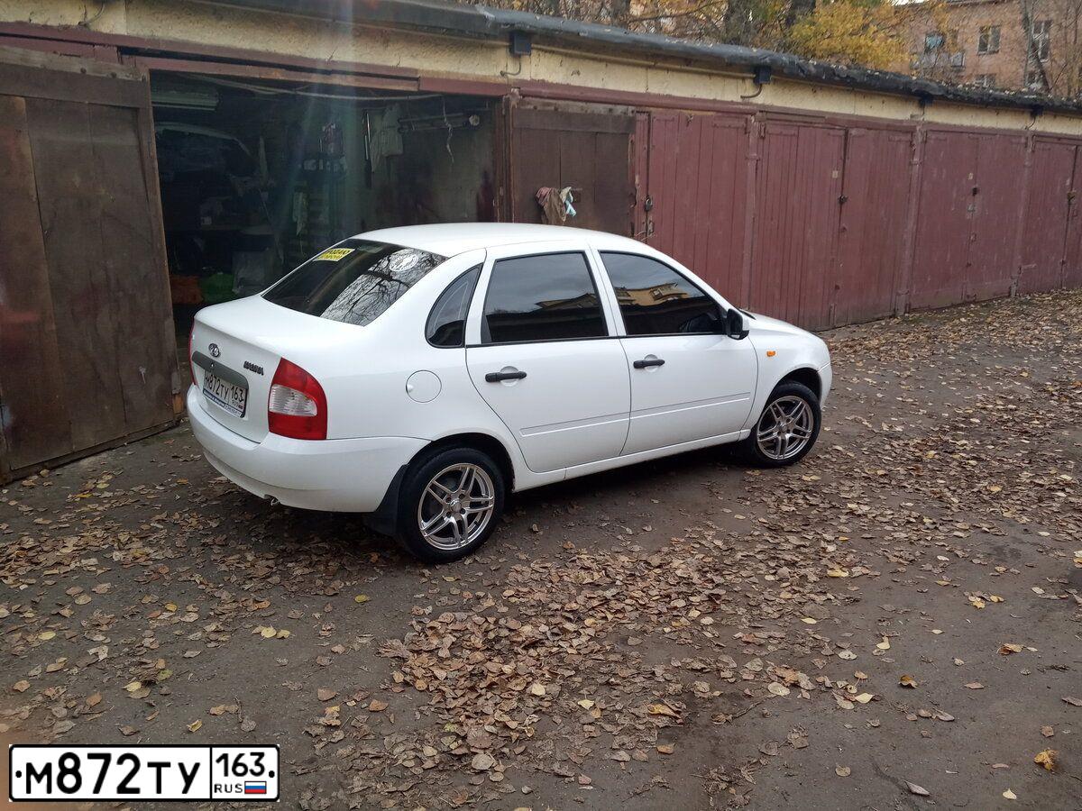 Фото автомобиля LADA 2172 PRIORA, 2010 — госномер М871ТУ163. Цвет: ТЕМНО ЗЕЛЕНЫЙ