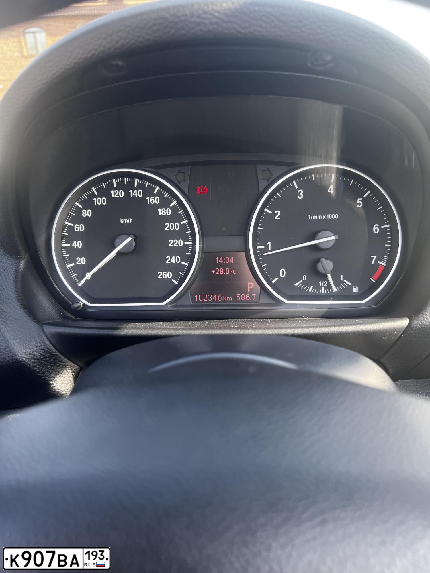Фото автомобиля BMW SERIE 1, 2008 — госномер К907ВА193. Цвет: ЧЕРНЫЙ