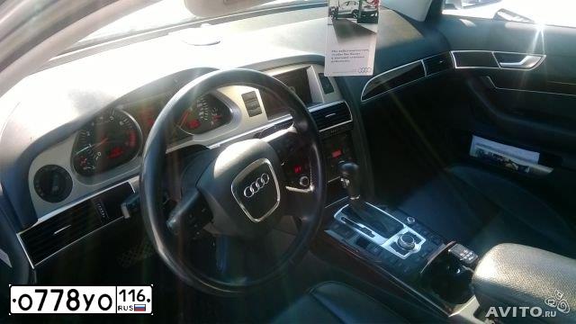 Фото автомобиля AUDI A6, 2008 — госномер Т322СТ116. Цвет: СЕРЕБРИСТЫЙ