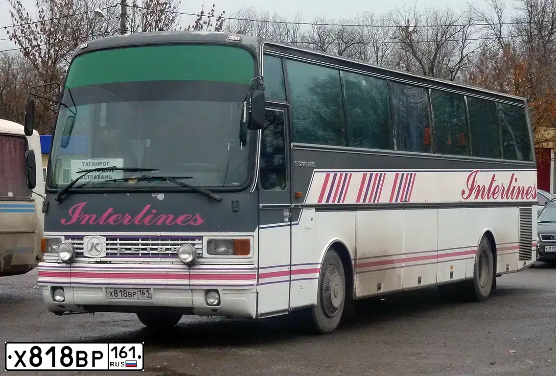 Фото автомобиля SETRA S 215, 1983 — госномер Х818ВР161. Цвет: БЕЛЫЙ