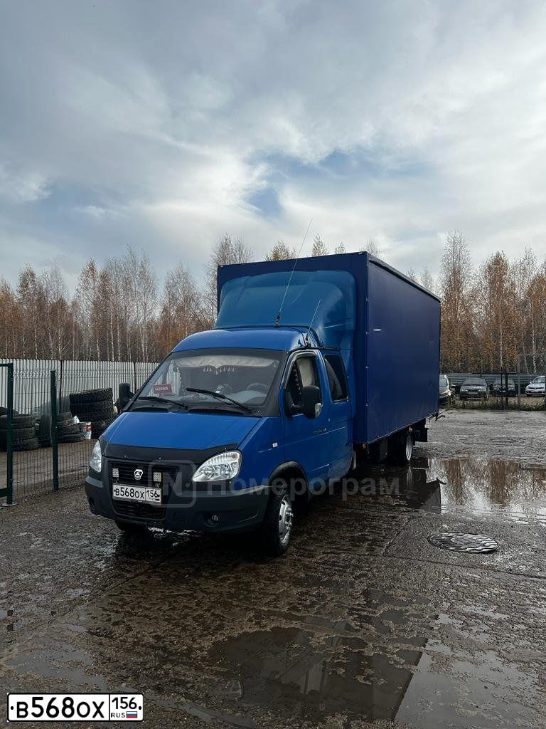Фото автомобиля GAZ Z 3302 GAZEL, 2008 — госномер У170МС152. Цвет: синий
