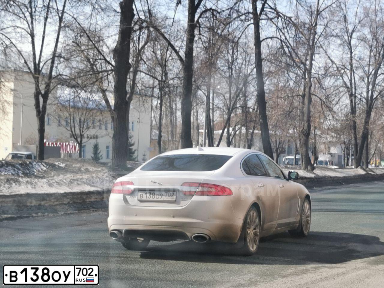 Фото автомобиля JAGUAR XF-SERIE, 2013 — госномер О080КУ116. Цвет: Белый