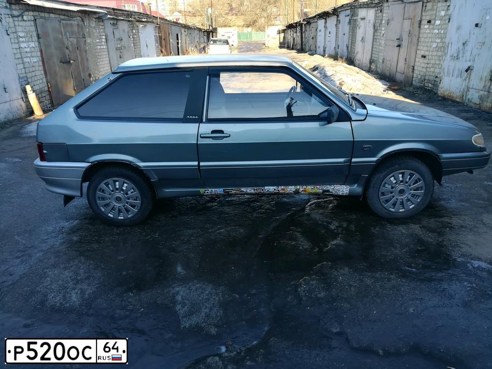 Фото автомобиля LADA 2113 SAMARA, 2008 — госномер К293НУ763. Цвет: СРЕДНИЙ СЕРО ЗЕЛ МЕТ