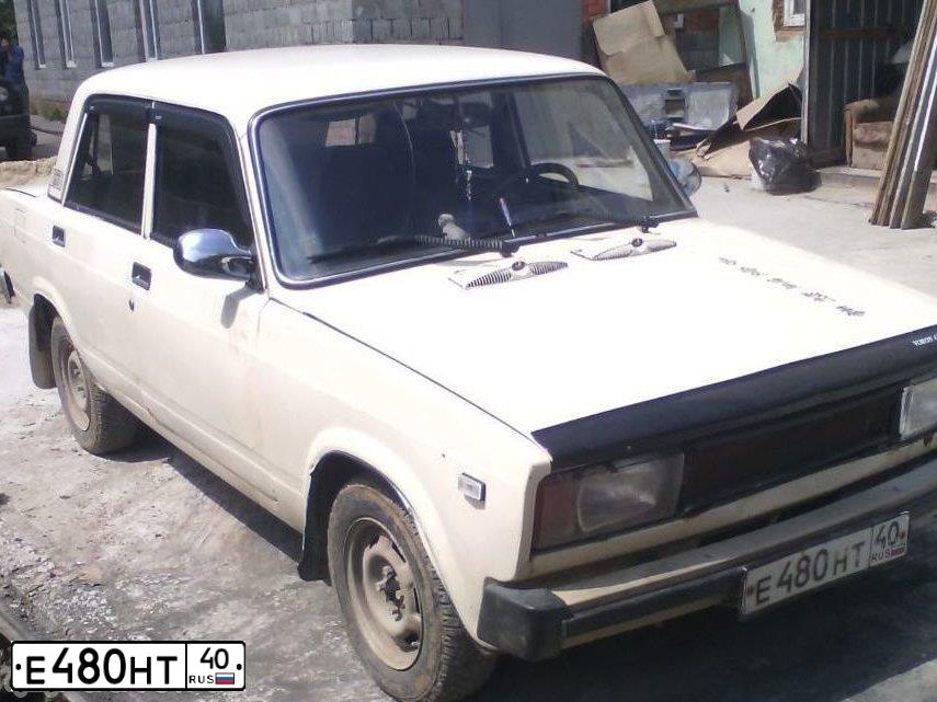 Фото автомобиля HONDA CR-V, 2008 — госномер Е480НТ40. Цвет: КРАСНЫЙ