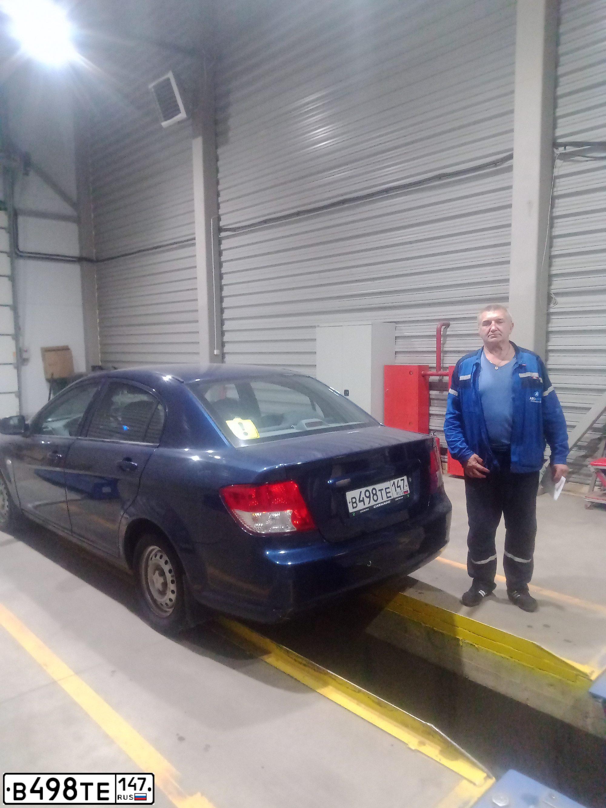 Фото автомобиля TAGAZ VEGA C-100, 2009 — госномер В498ТЕ147. Цвет: синий