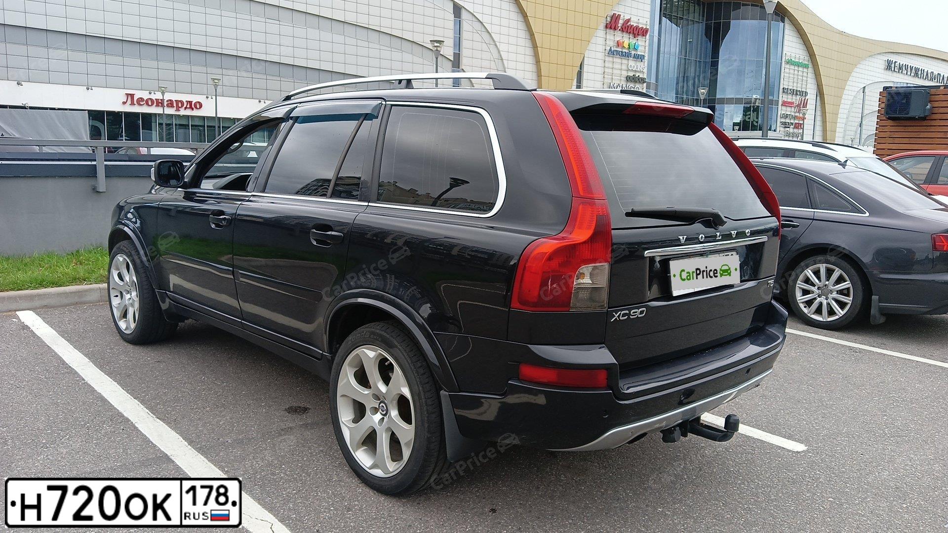 Фото автомобиля VOLVO XC90, 2006 — госномер У767СЕ31. Цвет: ЧЕРНЫЙ