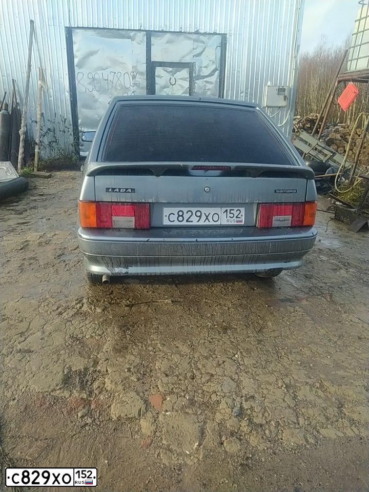 Фото автомобиля LADA 2114 SAMARA, 2011 — госномер А304ВР180. Цвет: СЕРО-ЗЕЛЕНЫЙ