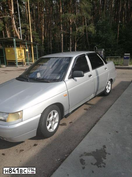 Фото автомобиля LADA 2110 LADA, 2003 — госномер Н841ВС116. Цвет: СВЕТЛО СЕРЕБ МЕТАЛЛ