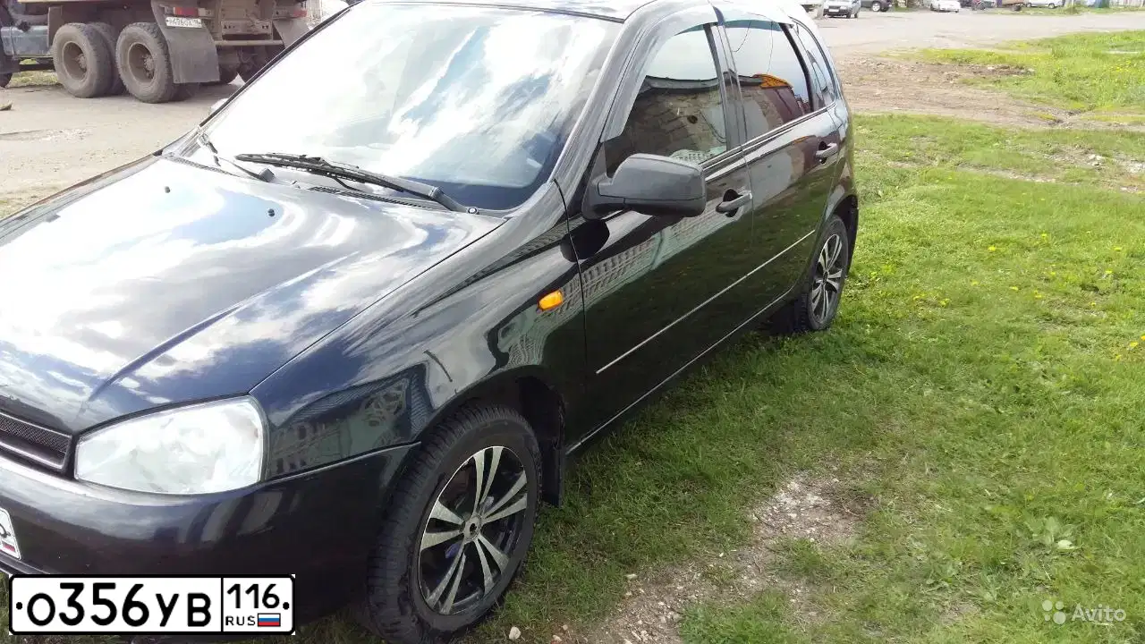 Фото автомобиля LADA 1119 KALINA, 2011 — госномер О356УВ116. Цвет: СВЕТЛО-ЗЕЛЕНЫЙ
