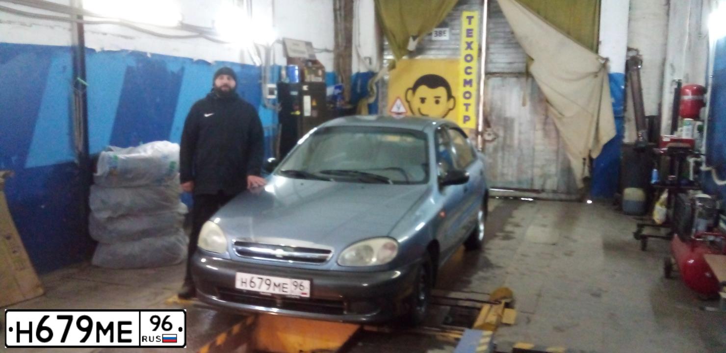 Фото автомобиля ZAZ LANOS, 2008 — госномер Н679МЕ96. Цвет: СЕРЫЙ