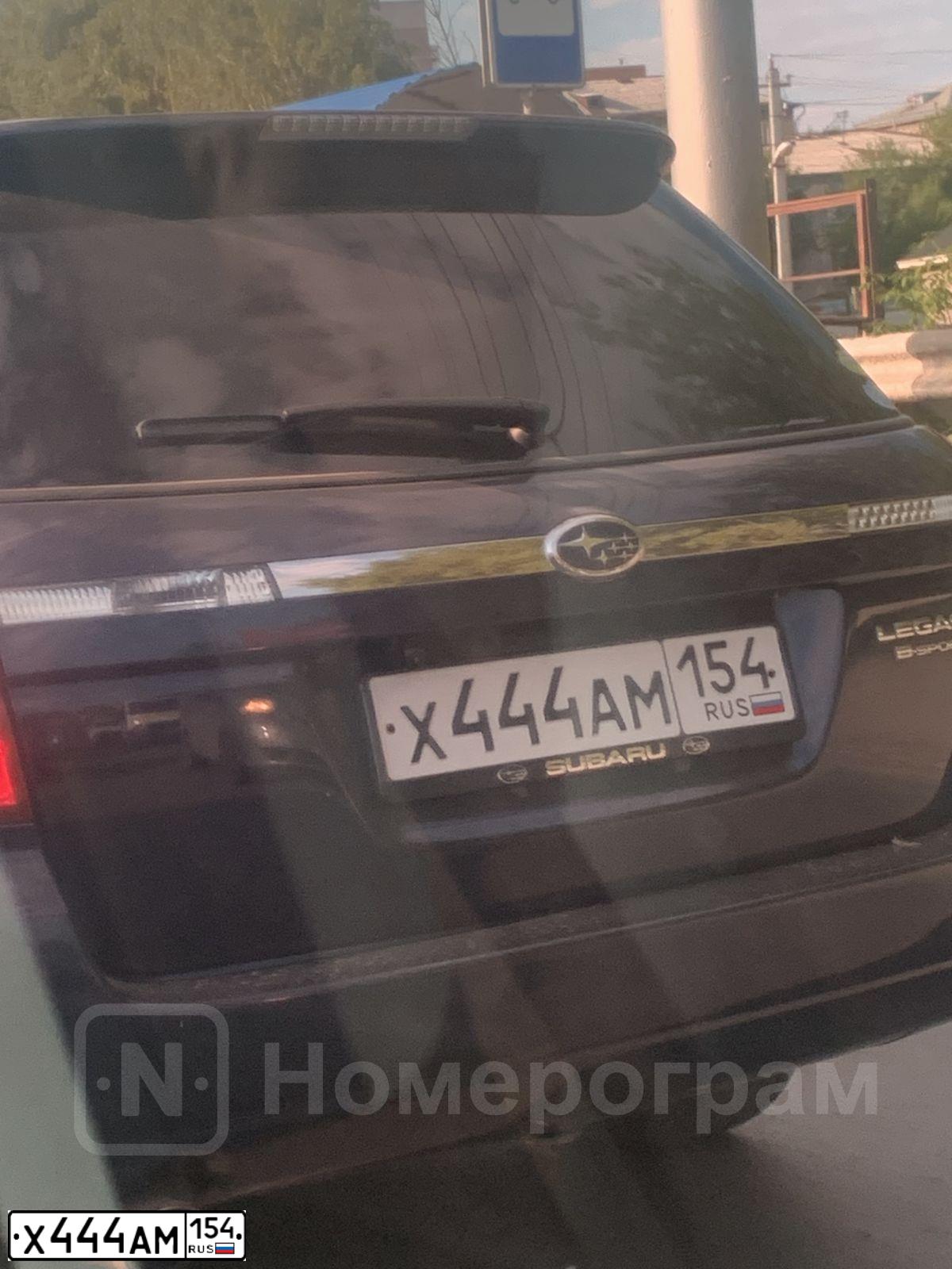 Фото автомобиля KIA MAGENTIS / OPTIMA, 2012 — госномер Х444АМ154. Цвет: ЧЕРНЫЙ