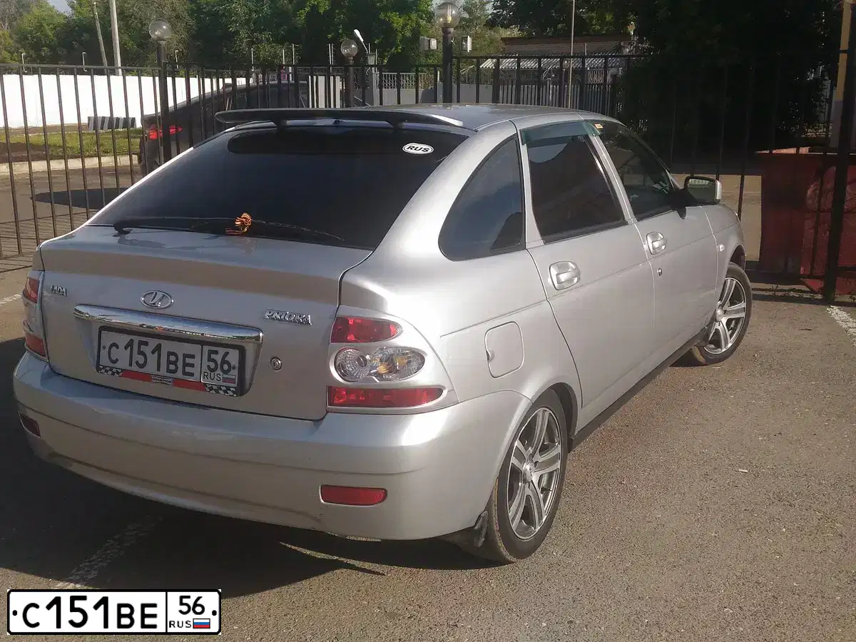 Фото автомобиля LADA PRIORA, 2009 — госномер Е096НН156